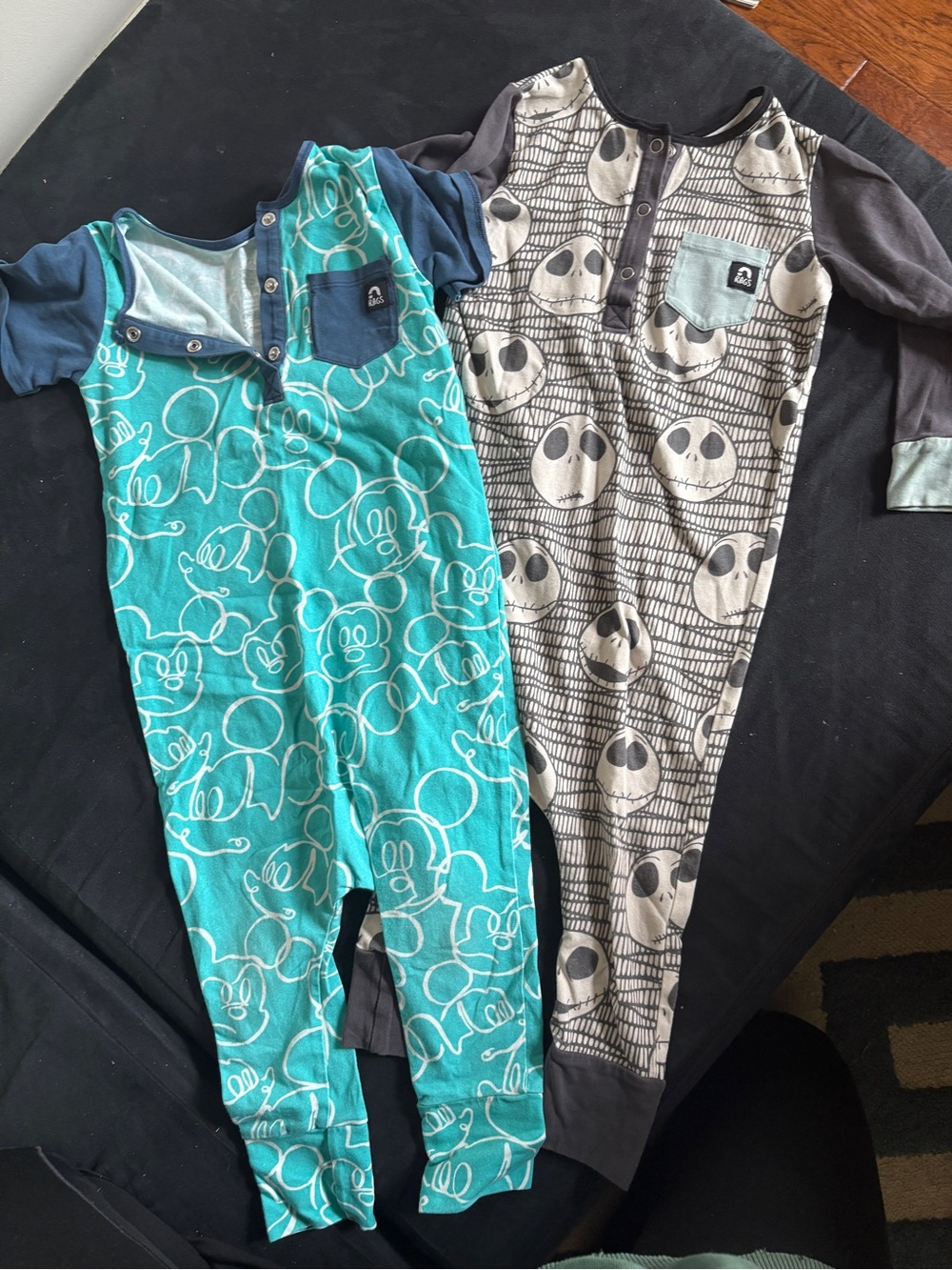 Disney Rags Kids Romper Pair